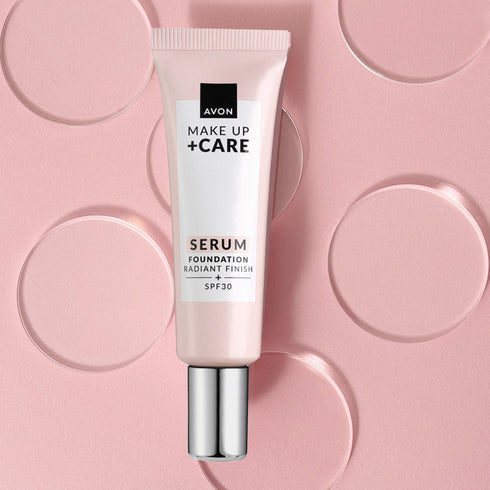 Avon Make Up+ Care Serum Foundation | Medium Beige 310N