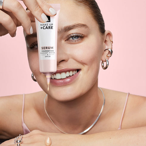 Avon Make Up+ Care Serum Foundation | Medium Beige 310N