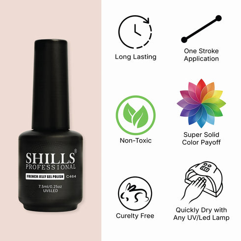 Shills Professional French Jelly Gel Polish