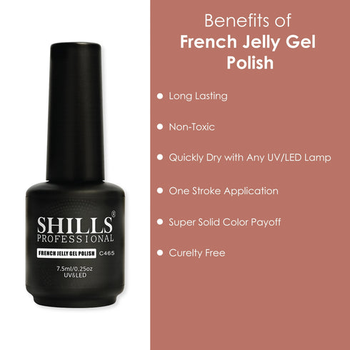 Shills Professional French Jelly Gel Polish
