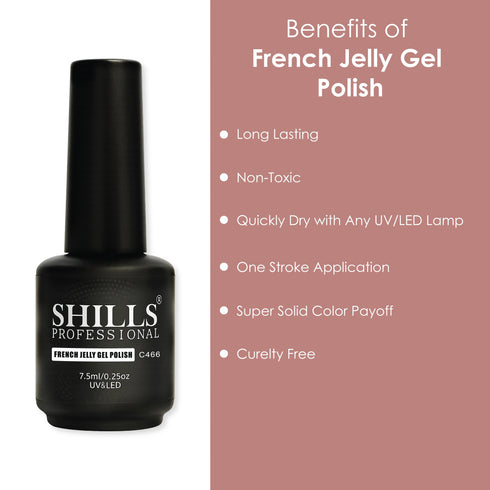 Shills Professional French Jelly Gel Polish