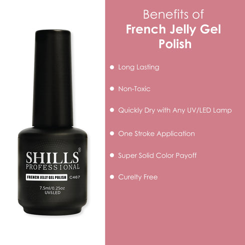 Shills Professional French Jelly Gel Polish