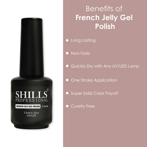 Shills Professional French Jelly Gel Polish