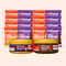 Fitfeast Taste the Variety 16 Assorted Sachets + 2 Peanut Butter (White Chocolate+Cookie Fudge)