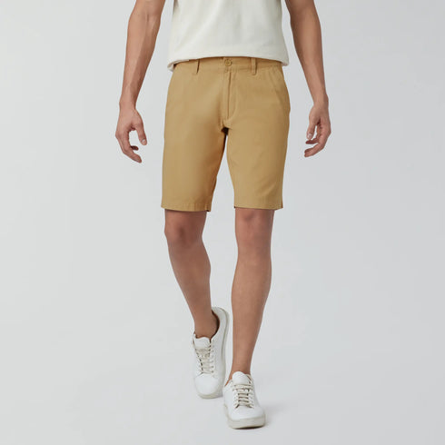 XYXX Element Cotton Chinos Shorts For Men Sand Brown