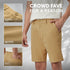 XYXX Element Cotton Chinos Shorts For Men Sand Brown