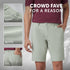 XYXX Element Cotton Chinos Shorts For Men Tea Green