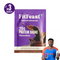 Fitfeast Protein Sachet Chocolate (Pack of 3) (Each 50g)