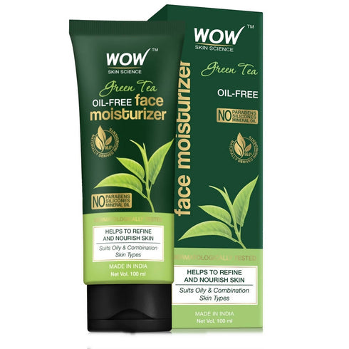 Wow Skin Science Green Tea Face Oil Free Moisturizer