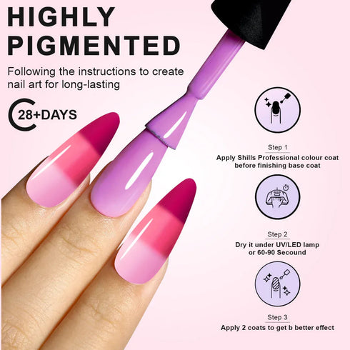 Shills Professional Color Change Gel Polish