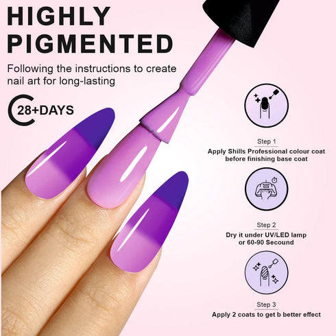 Shills Professional Color Change Gel Polish