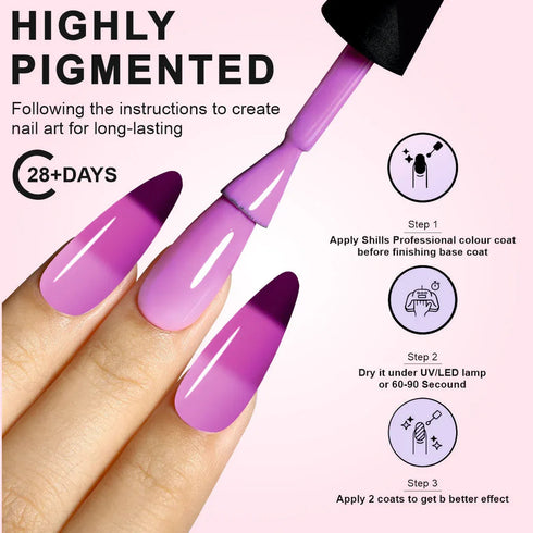 Shills Professional Color Change Gel Polish