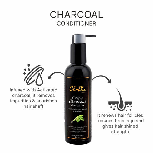 Globus Naturals Charcoal Detox Gift Box | Set Of 6 | Both Men & Women