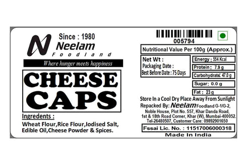 Neelam Foodland Cheese Cap