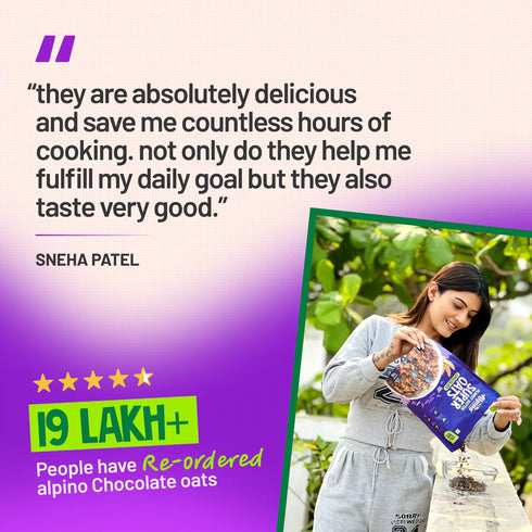 Alpino High Protein Super Rolled Oats Chocolate