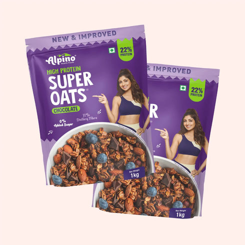 Alpino High Protein Super Rolled Oats Chocolate