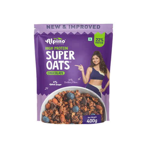 Alpino High Protein Super Rolled Oats Chocolate
