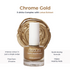 Disguise Happy Healthy Nail Polish Chrome Gold 143
