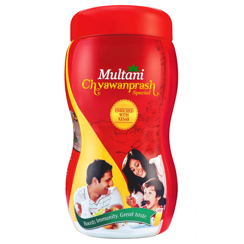 Multani Pharmaceuticals Limited Multani Chyawanprash Ayurvedic Rakshak Savior & Natural Rejuvenator for Daily Health for 2X Immunity I Nourishes Strength Stamina & Energy I Rich in Antioxidants I Aids Digestion