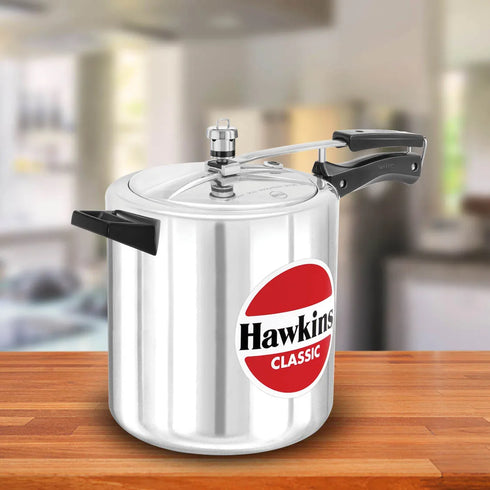 Hawkins Classic Tall 8 Litre Aluminium Pressure Cooker