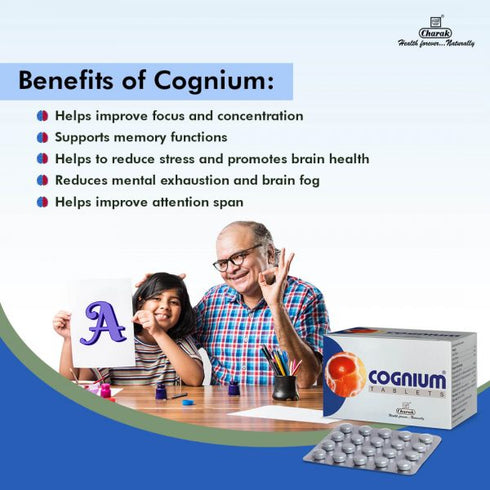 Charak Pharma Cognium Tablets