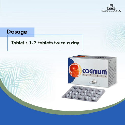 Charak Pharma Cognium Tablets