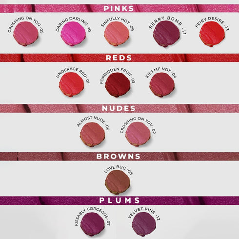 Soku Cosmetic Censored !! Creamy Matte Lipstick - Spring Fling
