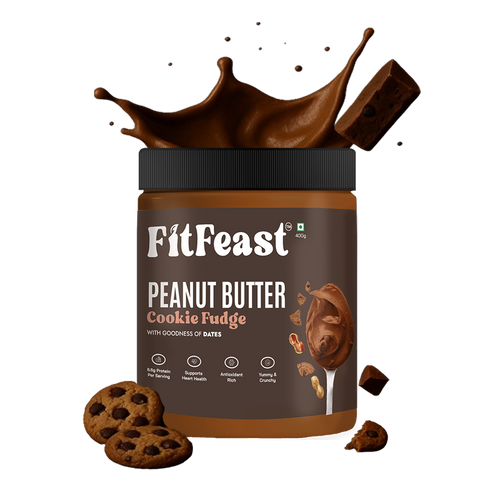Fitfeast Cookie Fudge Peanut Butter 400g