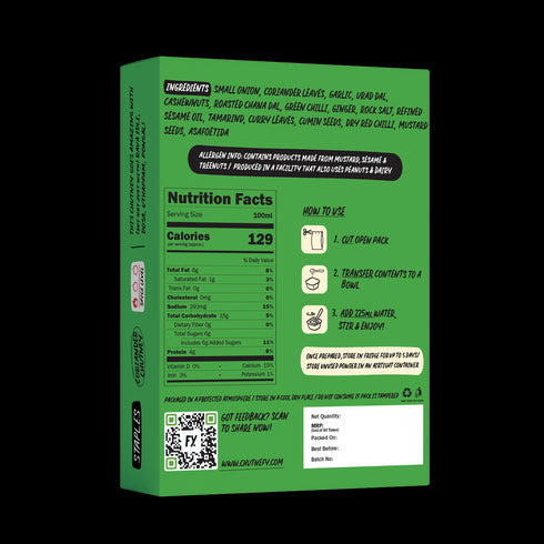 Simplify Foods Coriander Chutney