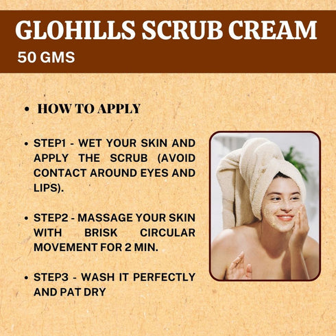 Herbal Hills Glohills Scrub Cream