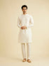 Manyavar Faded Pink Floral Indo Western