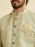 Manyavar Sage Green Achkan Indo Western