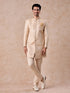 Manyavar Peach Spellbind Indo Western