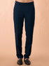 Manyavar Elegant Teal Blue Velvet Indo Western