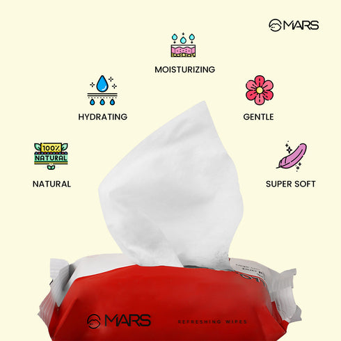 Mars Natural Wet Wipes
