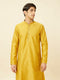 Manyavar Elegant Cream Kurta Pajama
