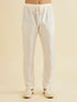 Manyavar White Elegance Kurta Pajama