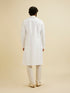 Manyavar White Elegance Kurta Pajama