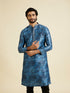 Manyavar Blue Elegance Kurta Pajama