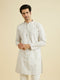 Manyavar Resplendent Creamira Kurta Pajama