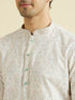 Manyavar Resplendent Creamira Kurta Pajama