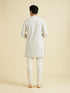 Manyavar Resplendent Creamira Kurta Pajama