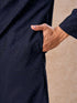 Manyavar Mystic Dark Blue Kurta Pajama Set