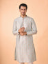 Manyavar Light Blue Splendor Kurta Pajama