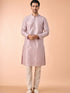 Manyavar Ethereal Lilac Kurta Pajama