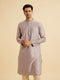 Manyavar Lilac Elegance Kurta Pajama