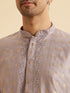 Manyavar Lilac Elegance Kurta Pajama