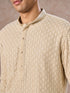 Manyavar Regal Pista Green Georgette Kurta Pajama