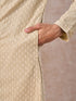 Manyavar Regal Pista Green Georgette Kurta Pajama