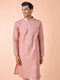 Manyavar Graceful Dusty Pink Kurta Pajama
